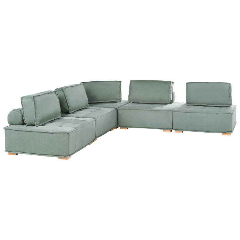 TIBRO Sectional, Right Hand Facing, Light Green