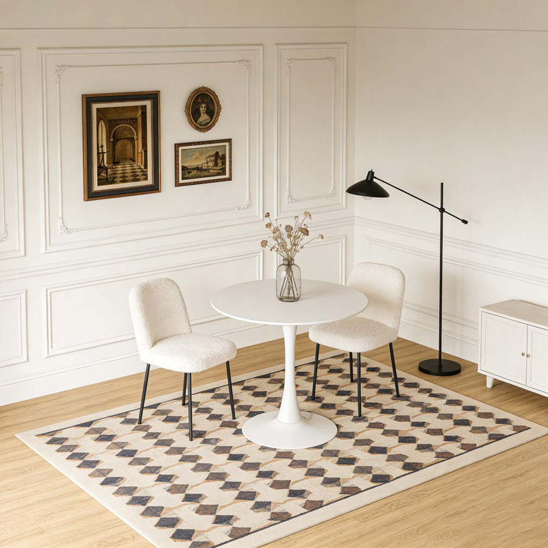 Modern Round Dining Table,Kitchen Dining Room Furniture, Coffee Table, Leisure Table, Living Room Table, Dining Table, Kitchen Table