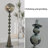 Silver Iron + Acrylic Free form Floor Lamps