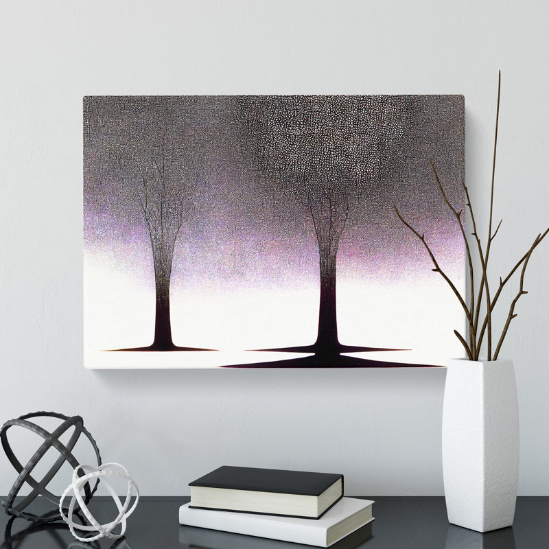 Exquisite Trees Abstract - Wrapped Canvas, 40cm H x 60cm W x 3cm D