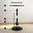Vintage Round Wrought Iron End Table For Bedroom And Living Room-687167391