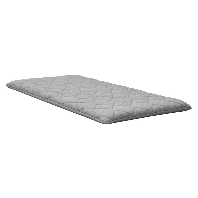 Japanese Tatami Mat, Twin Size Foldable Japanese Tatami Mattress, Futon Mattress with Storage Bag & Fastener, 9-Layer Floor Mat for Sleeping, Dormitory, Meditation, Yoga, 80 x 39 x 3.5 in, Gray
