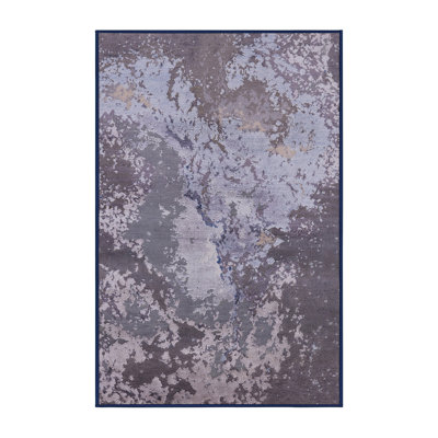Tapis abstrait gris