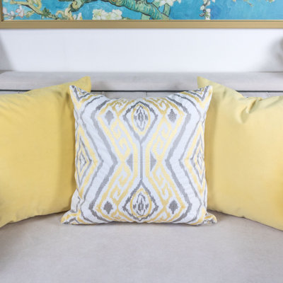  Square Velvet Pillow Cover & Insert