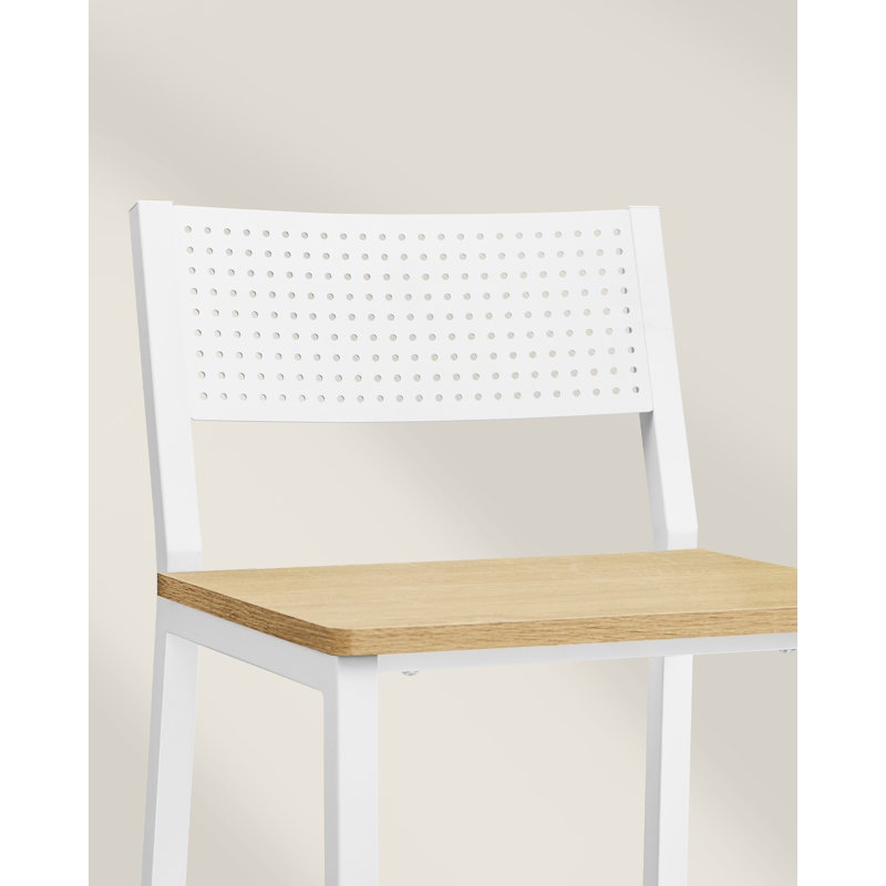 Kathey Counter Stool, Natural/White