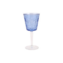 Trix Blue Stemmed Wine Glass 8oz