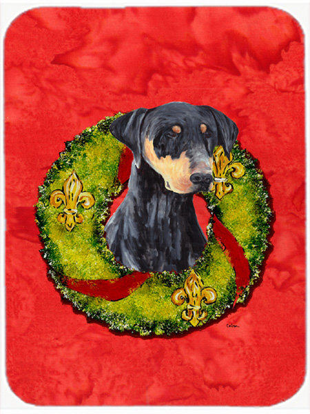 Planche à découper en verre à couronne east urban home doberman