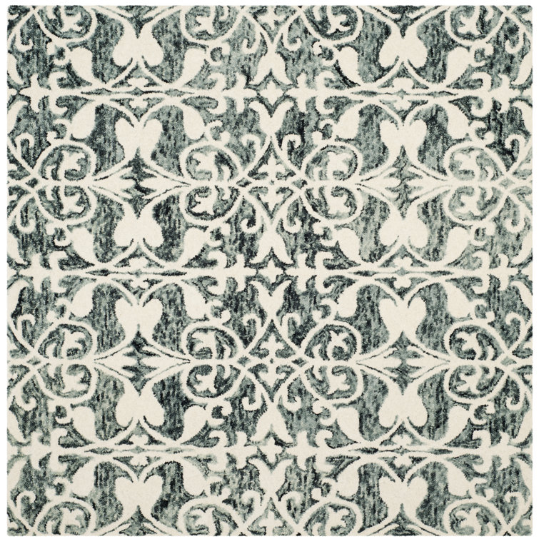 Dashanna Hand Tufted Wool Floral Rug