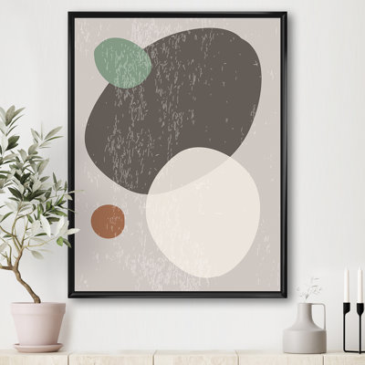«Minimal Elementary Organic and Geometric Compostions», reproduction d'impression sur toile