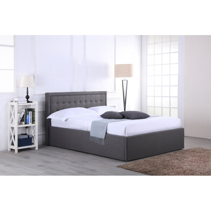 Alfonso-Gonzalez Upholstered Ottoman Storage Bed, Double (4'6)
