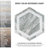 Marbilia Hex w/Biotech 11" x 13" Porcelain Wall & Floor Tile-62376029