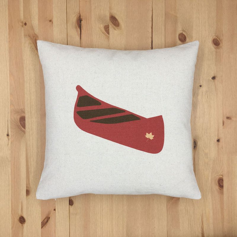 Housse de coussin O Canada, Blanc