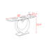 Console en acier inoxydable de style italien.-1171745309-1146425716