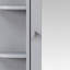 Armoire de rangement murale de salle de bain avec miroir, armoire à pharmacie avec tablette et portes réglables en bois, armoires de rangement montées avec 6 tablettes ouvertes-2124556409