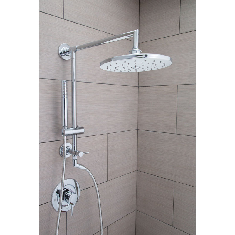 Moen Annex Rail Slide Bar Shower Pipe, Chrome