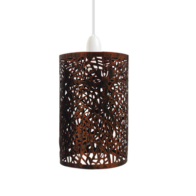 25cm H Metal Drum Lamp Shade ( Uno )