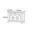 Armoire de rangement et buffet American American