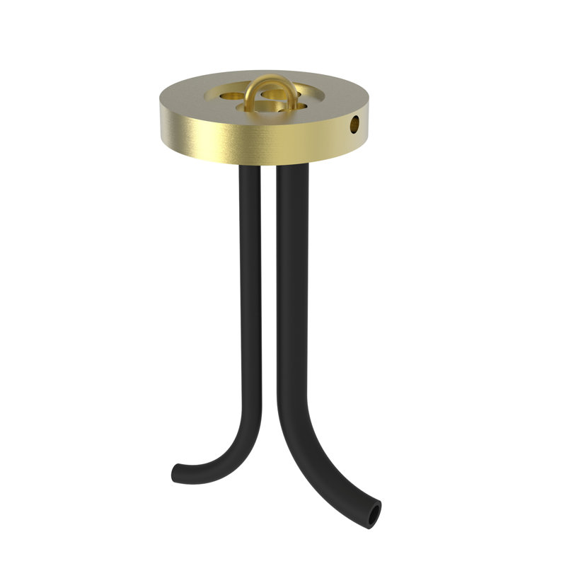 East Linear Reverse Osmosis Air Gap, Satin Brass