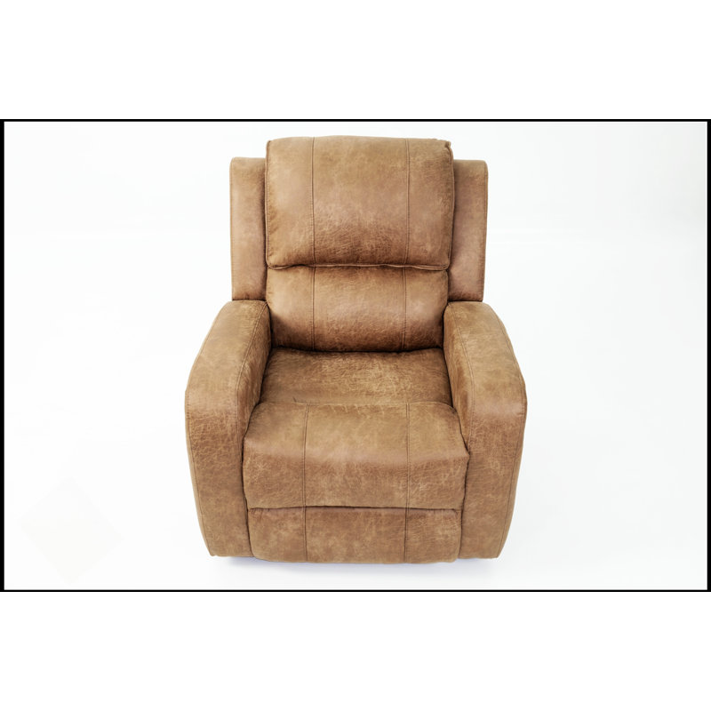 Single Recliner With Plush Seat And Backrest, Modern Aesthetic, And Convenient Reclining Handle For Ultimate Comfort.