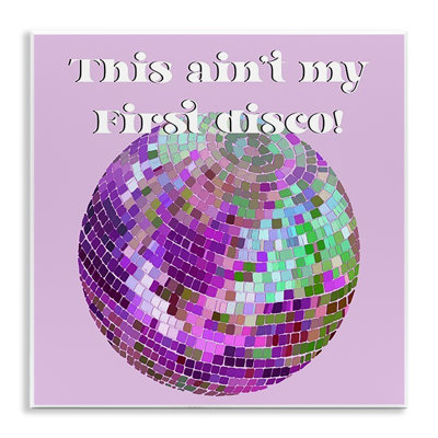 Art mural "Ain pas My First Disco" par Regina Moore