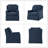 Wimberly 29.5" W Slipcovered Swivel Armchair -601059110