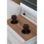 Canapé modulaire en L 3 pièces beige, pouvant accueillir quatre personnes confortablement pour le cinéma et les parties, siège central escamotable avec porte-gobelets, espace de rangement pour coussins décoratifs, pieds à profil bas, solide et d'ingénierie