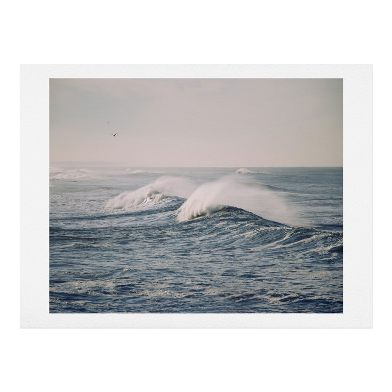 « oragey eaux », reproduction de photo, H 8 po x l 10 po x P 2 po, Papier, Blanc