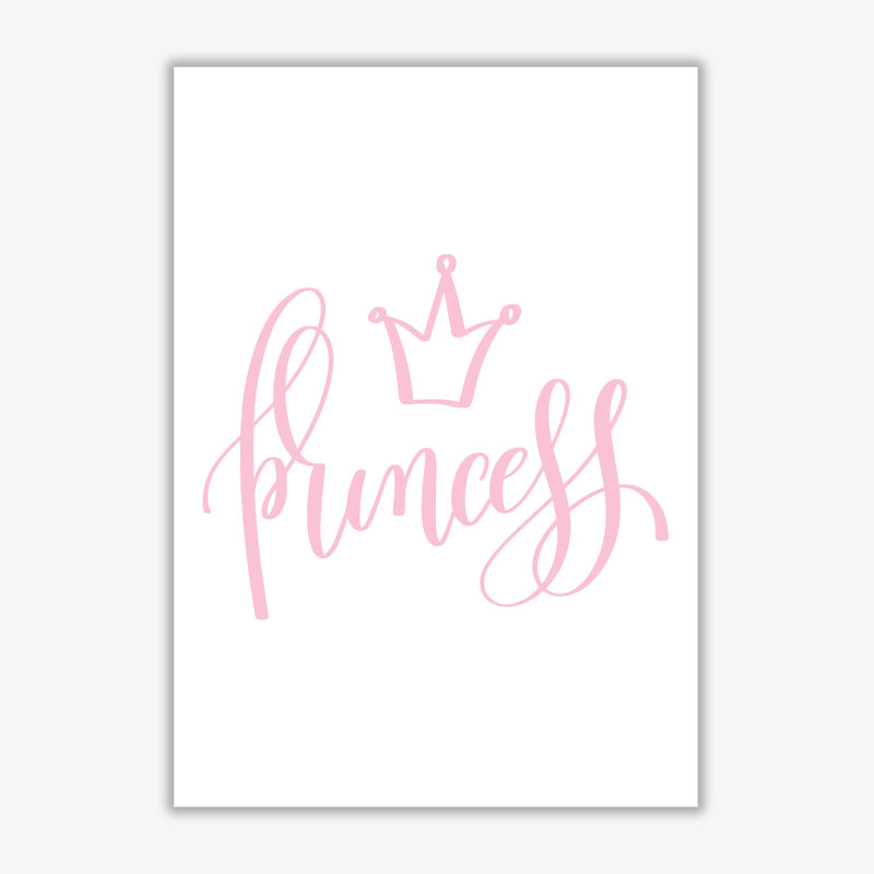 Princess - Print, No Frame, 85 cm H x 60 cm W x 1 cm D