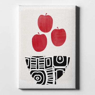 « bol of apples », reproduction d’art sur toile tendue