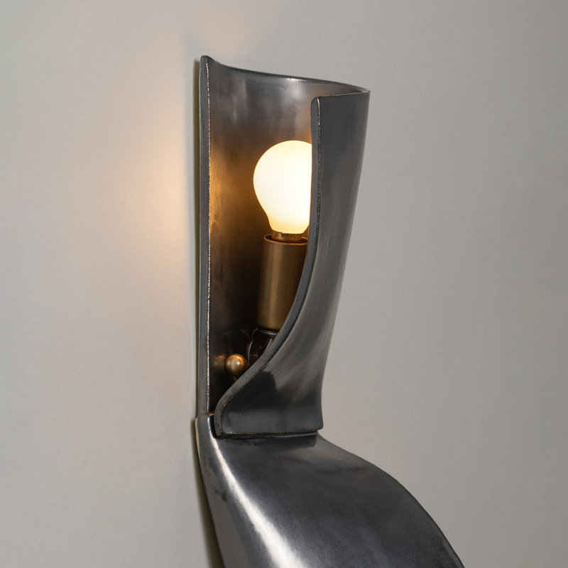 DOUBLE SHAI SCONCE, Graphite