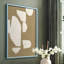 Chunky Abstract II, reproduction encadrée - bois massif-1714668465-1714668476