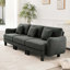 Canapé 2 places en tissu Boucle incluant 2 coussins-125702844-116784211