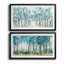 Printemps bleu - ensemble de 2 cadres photo-446092879-446092878