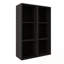 Armoire de rangement murale avec tablettes ouvertes-1835948670