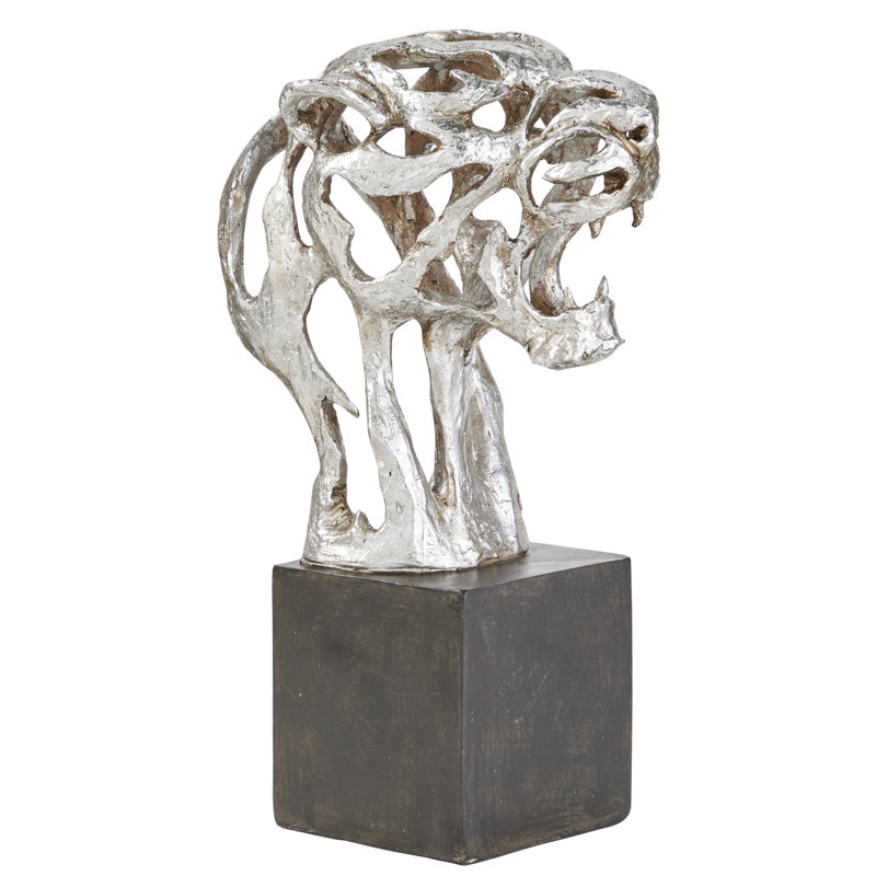 Tête en polystone Daryll avec base rectangulaire