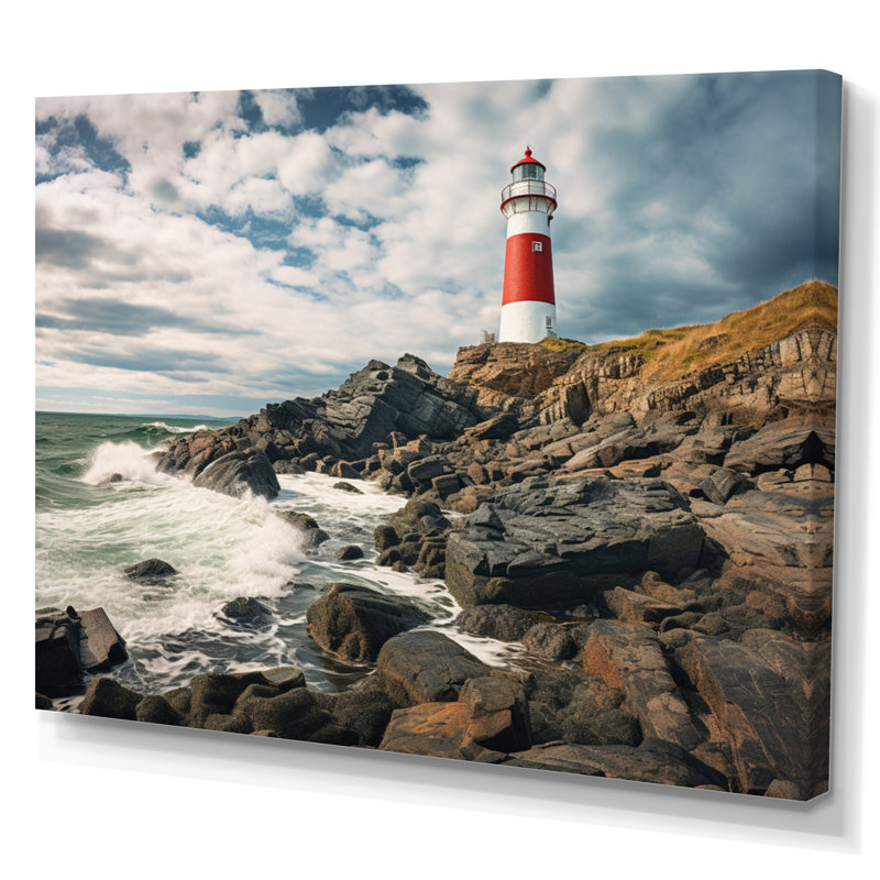 Canada Eastern Lighthouse II - Canada Wall Art, 24" H x 32" W x 1" D