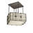 4 - Light Dimmable Square / Rectangle Chandelier