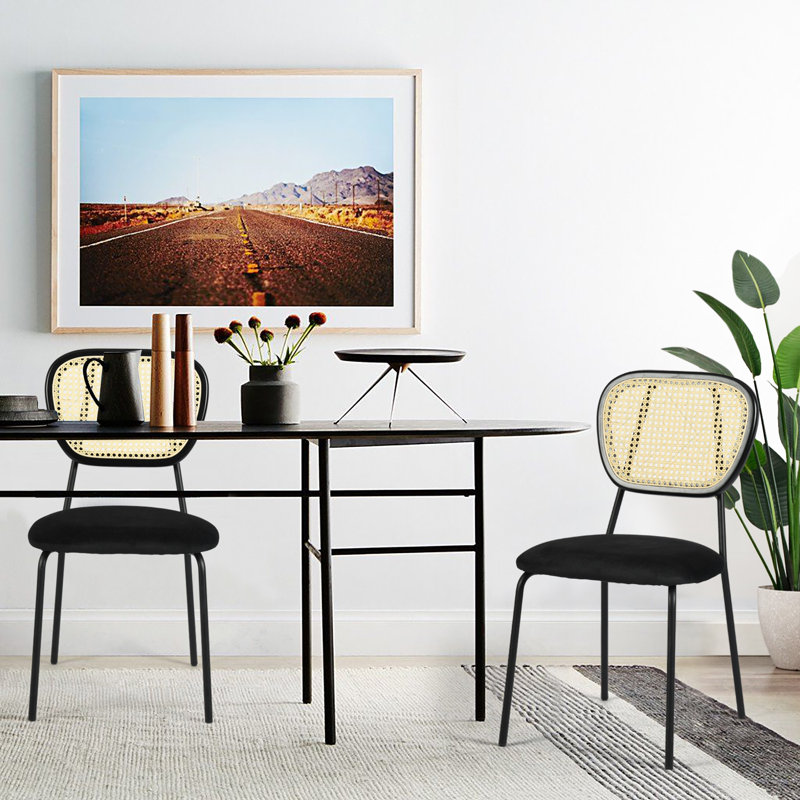 Calabasas 42cm H Velvet Upholstered Dining Chair