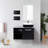 28" Wall-Mounted Single Bathroom Vanity Set with Mirror-1451806027