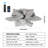 Lumberson Ceiling Fan with LED Lights