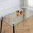 Glass Rectangular Dining Table(Only Table)