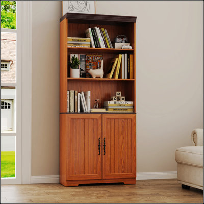 Armoire de rangement haute en bois
