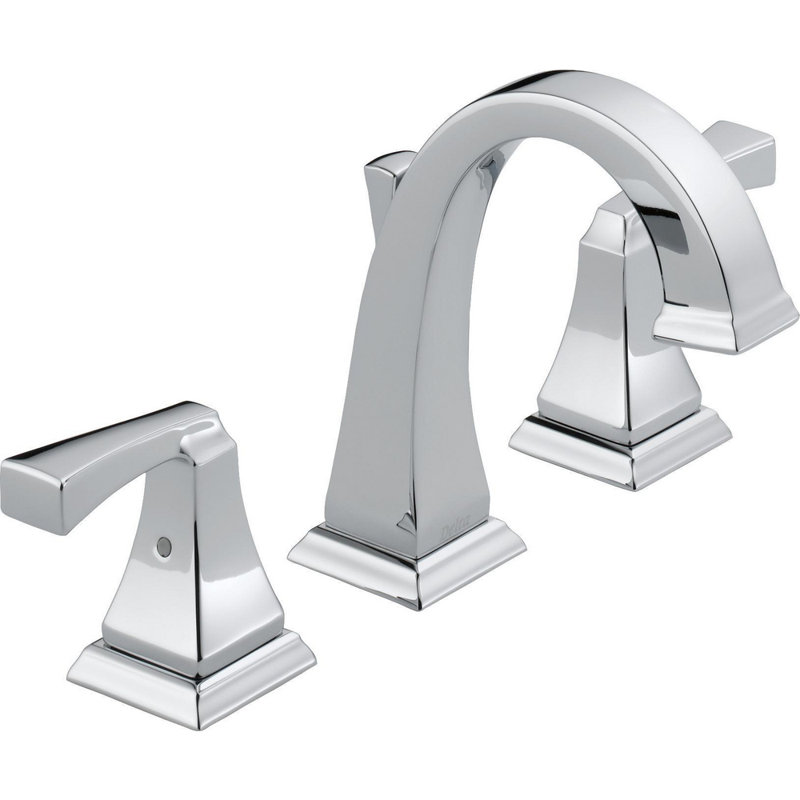 TWO HANDLE WIDESPREAD LAVATORYFAUCET, Chrome