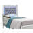 Twin Bed , Silver Champagne