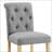 Button Tufted Back Solid Wood Stools-469672239
