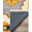 Tapis en coton à imprimé oriental jaune et gris Notton-500104710