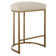 Upholstered Counter Stool with Metal Frame
