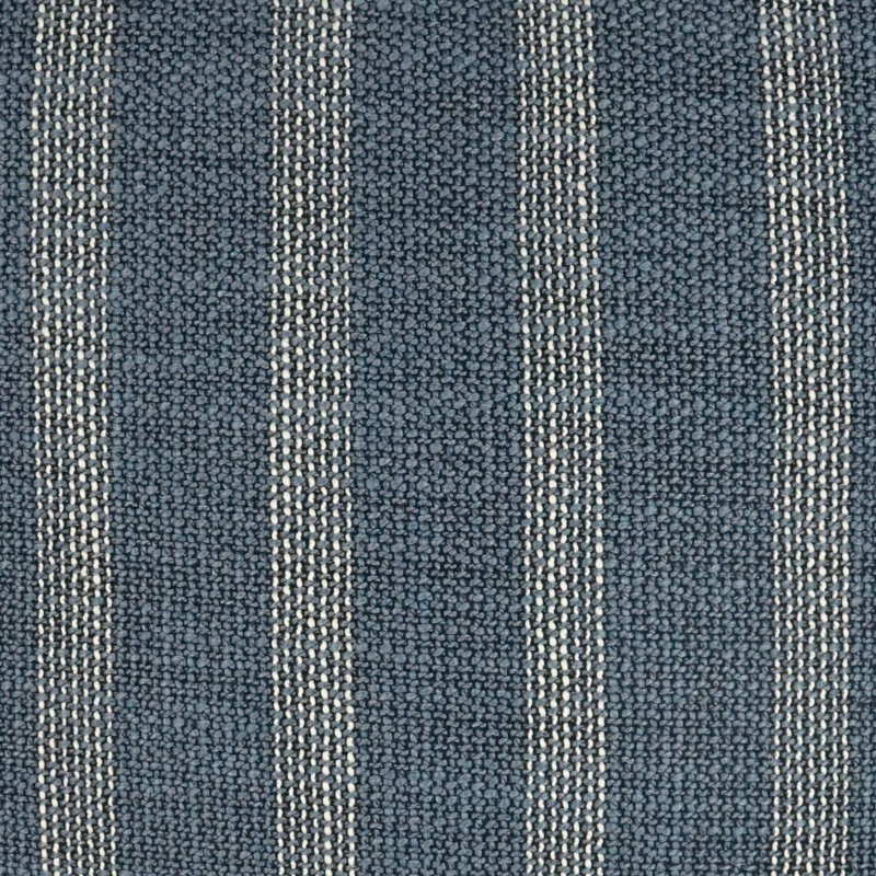 Channel Pillow Cover & Insert, Prussian, Rectangle 14"H x 24"W