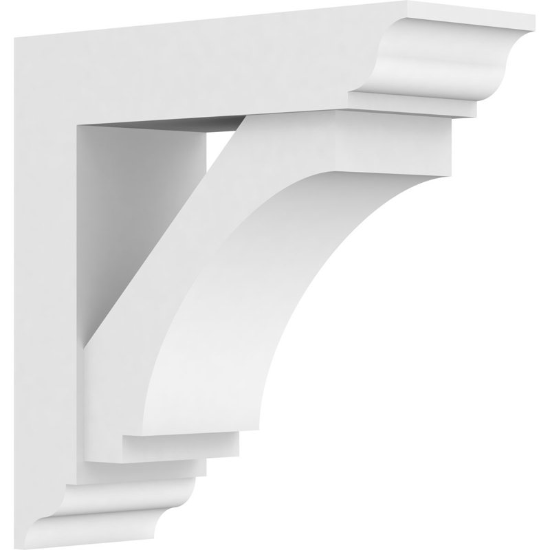 Support standard en uréthane Signature Imperial avec extrémités traditionnelles, brun clair apprêté
