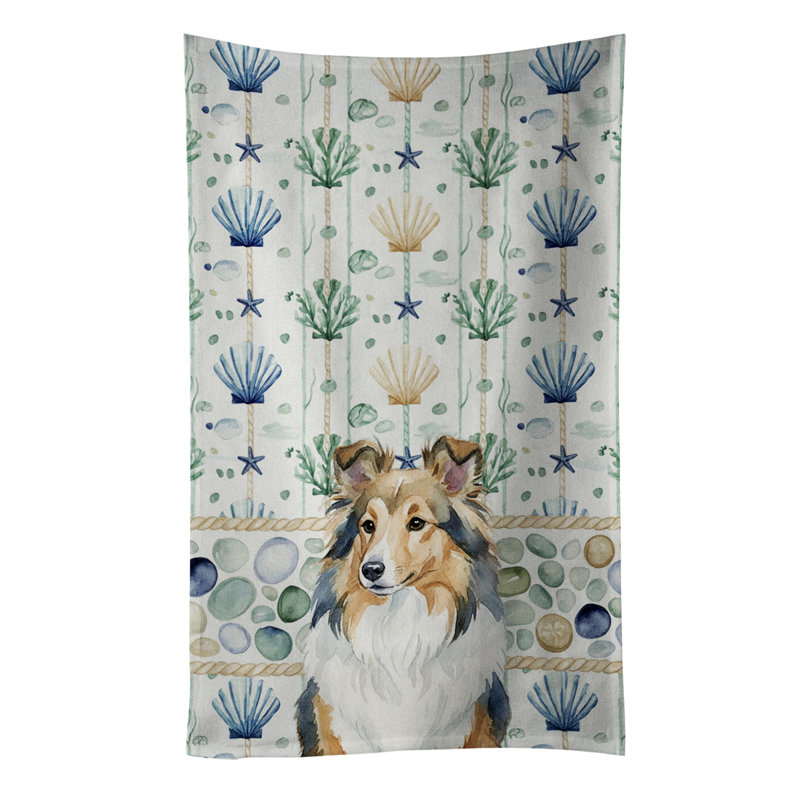 Serviette de cuisine Sable Sheltie, Sheltie de sable